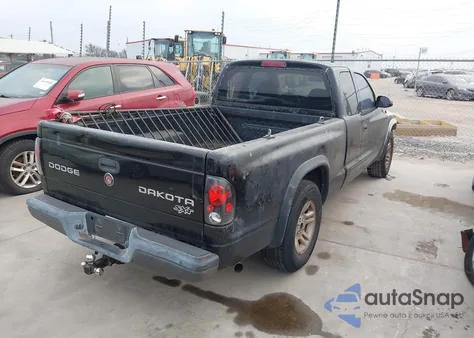 2004 Dodge Dakota из США, поврежденный, VIN 1D7GL12K14S628952